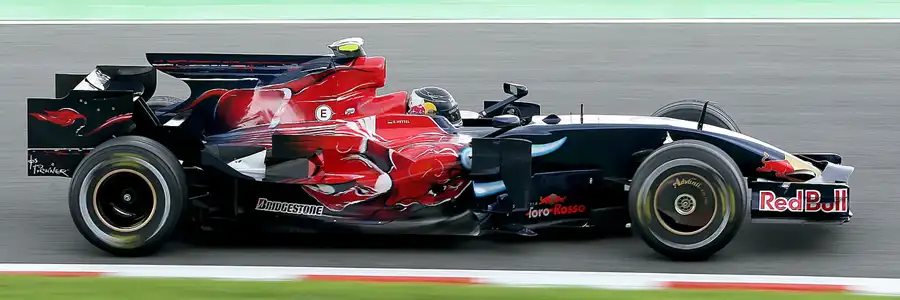 149 | 2008 | Spa-Francorchamps | Toro Rosso-Ferrari STR3 | Sebastian Vettel | © carsten riede fotografie