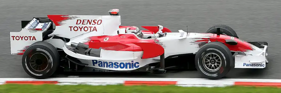 162 | 2008 | Spa-Francorchamps | Toyota TF108 | Jarno Trulli | © carsten riede fotografie