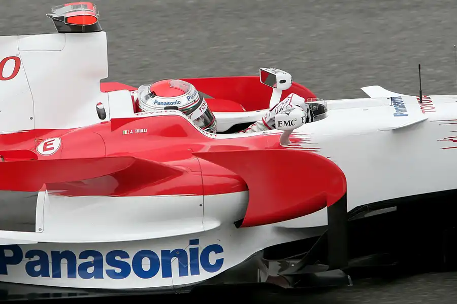 163 | 2008 | Spa-Francorchamps | Toyota TF108 | Jarno Trulli | © carsten riede fotografie