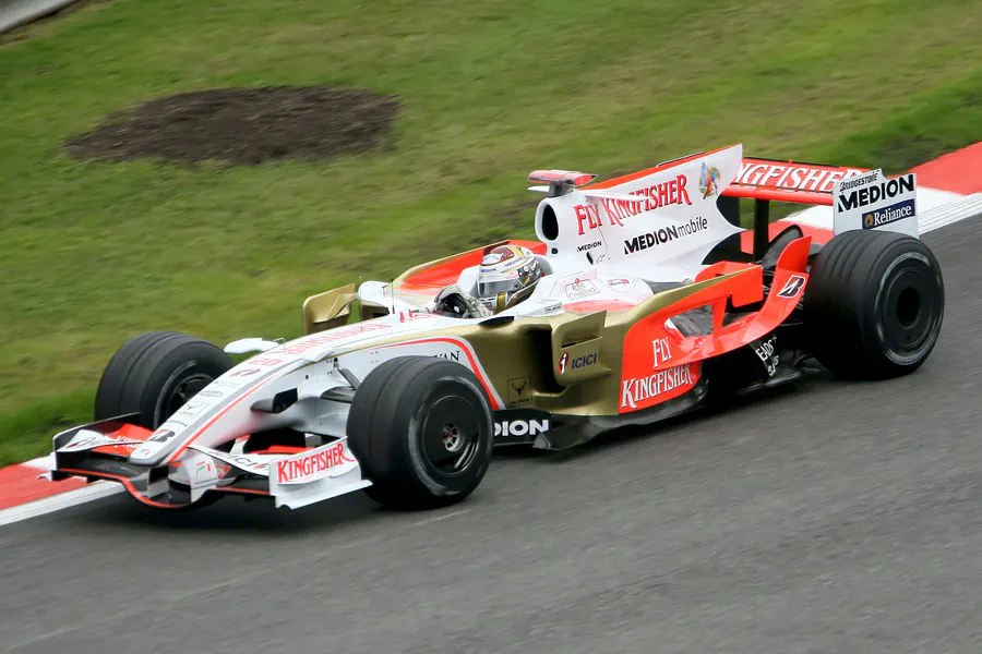 042 | 2008 | Spa-Francorchamps | Force India-Ferrari VJM01 | Adrian Sutil | © carsten riede fotografie