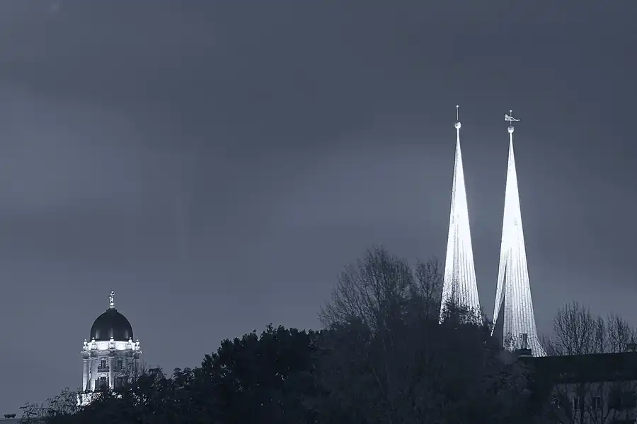 068 | 2008 | Berlin | Festival Of Lights – Nikolaikirche | © carsten riede fotografie