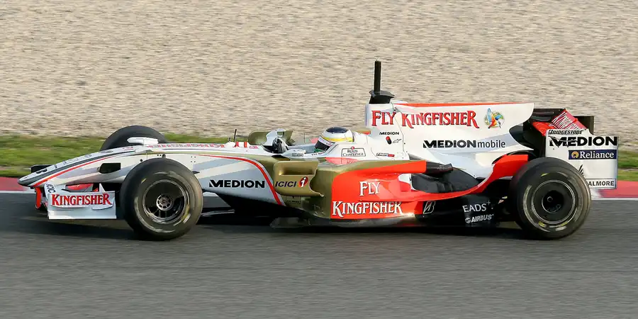 045 | 2008 | Barcelona | Force India-Ferrari VJM01 | Giancarlo Fisichella | © carsten riede fotografie