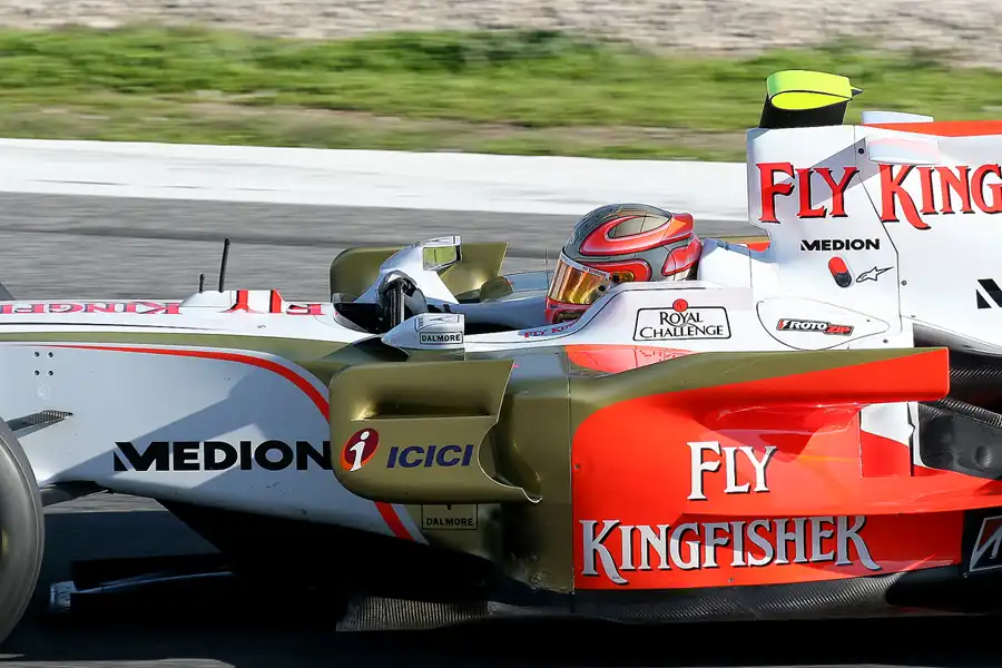 048 | 2008 | Barcelona | Force India-Ferrari VJM01 | Vitantonio Liuzzi | © carsten riede fotografie