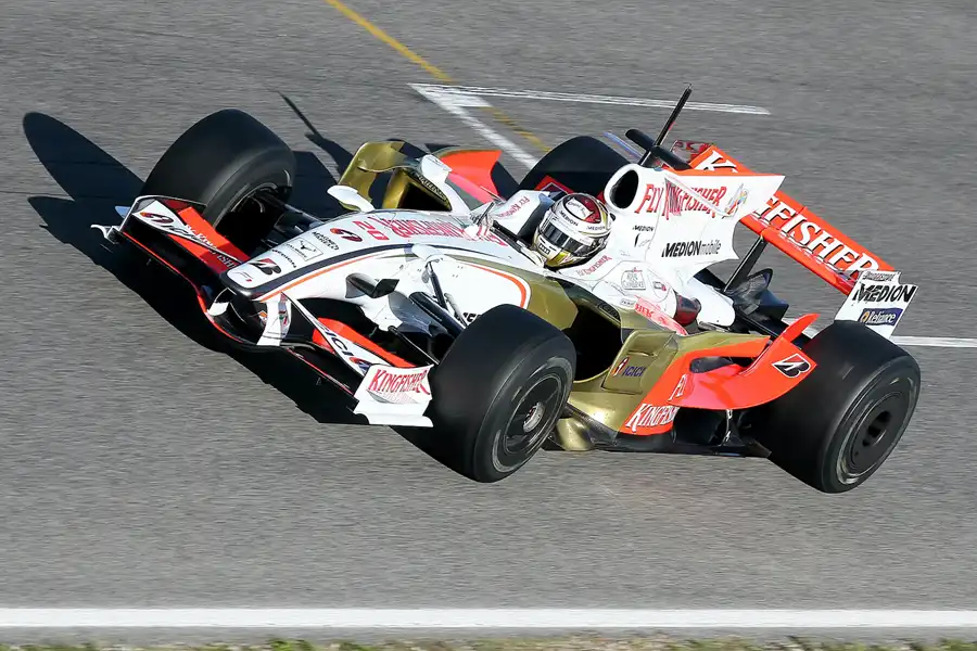 051 | 2008 | Barcelona | Force India-Ferrari VJM01 | Adrian Sutil | © carsten riede fotografie