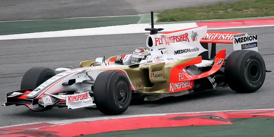 055 | 2008 | Barcelona | Force India-Ferrari VJM01 | Adrian Sutil | © carsten riede fotografie