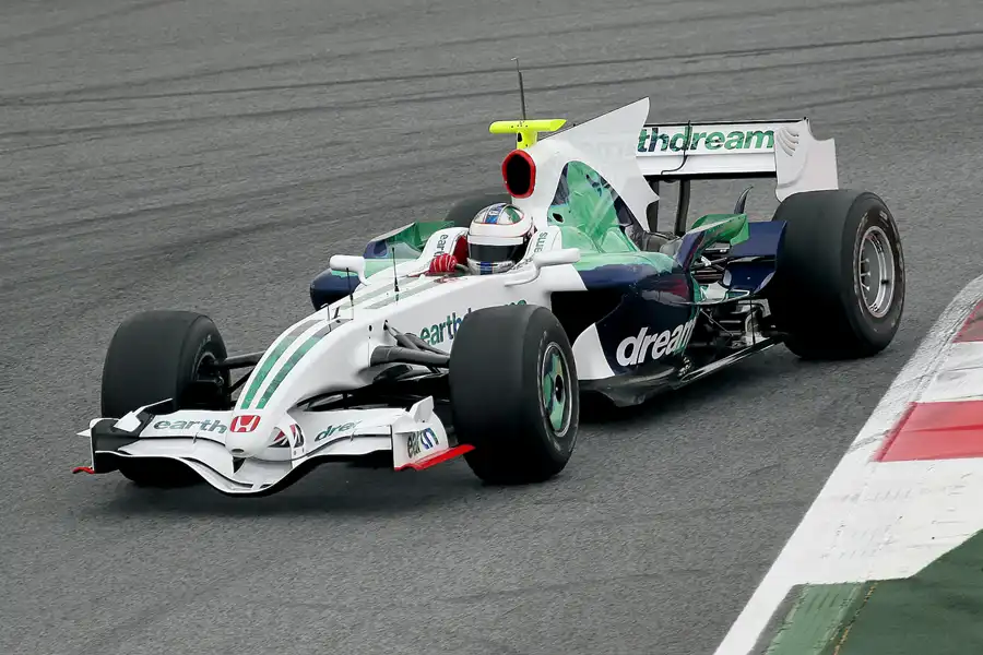 064 | 2008 | Barcelona | Honda RA108 | Lucas Di Grassi | © carsten riede fotografie