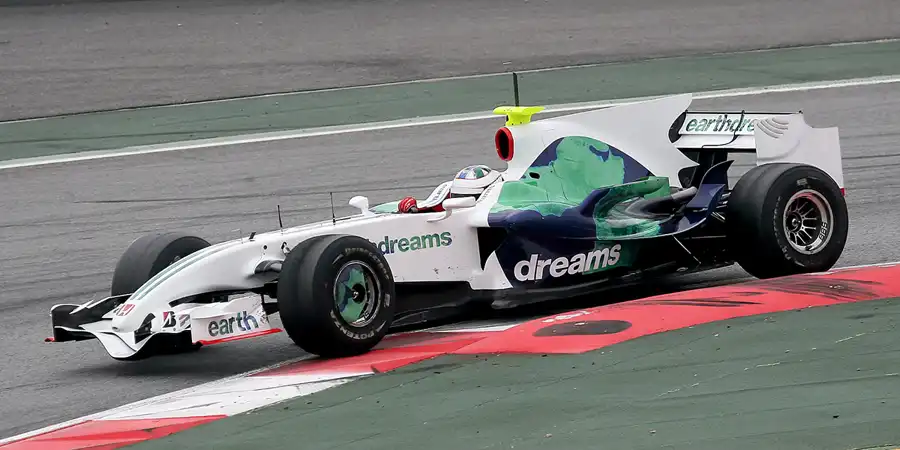 065 | 2008 | Barcelona | Honda RA108 | Lucas Di Grassi | © carsten riede fotografie