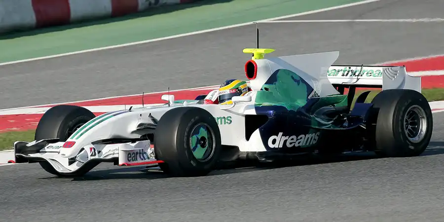 073 | 2008 | Barcelona | Honda RA108 | Bruno Senna | © carsten riede fotografie