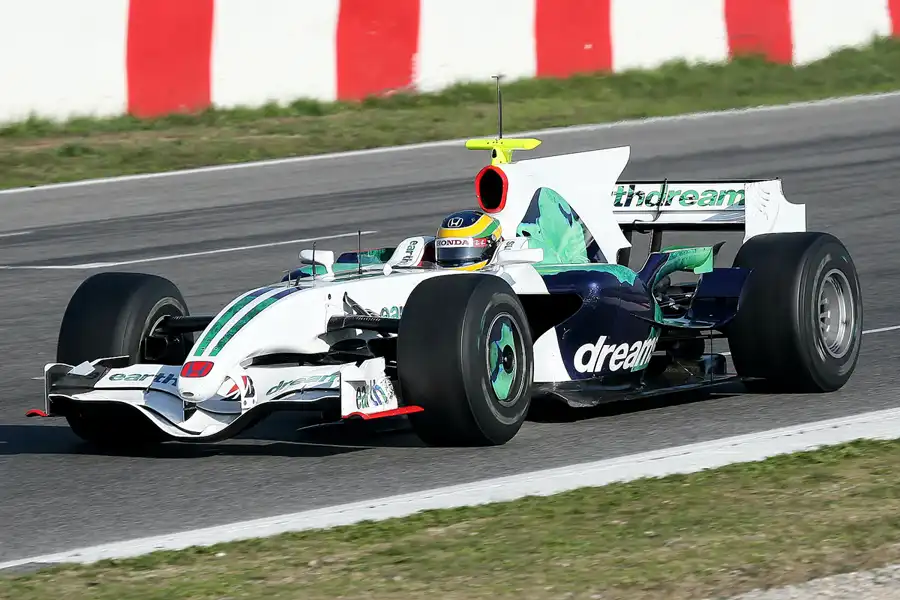 074 | 2008 | Barcelona | Honda RA108 | Bruno Senna | © carsten riede fotografie