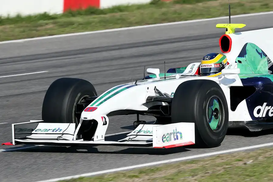076 | 2008 | Barcelona | Honda RA108 | Bruno Senna | © carsten riede fotografie