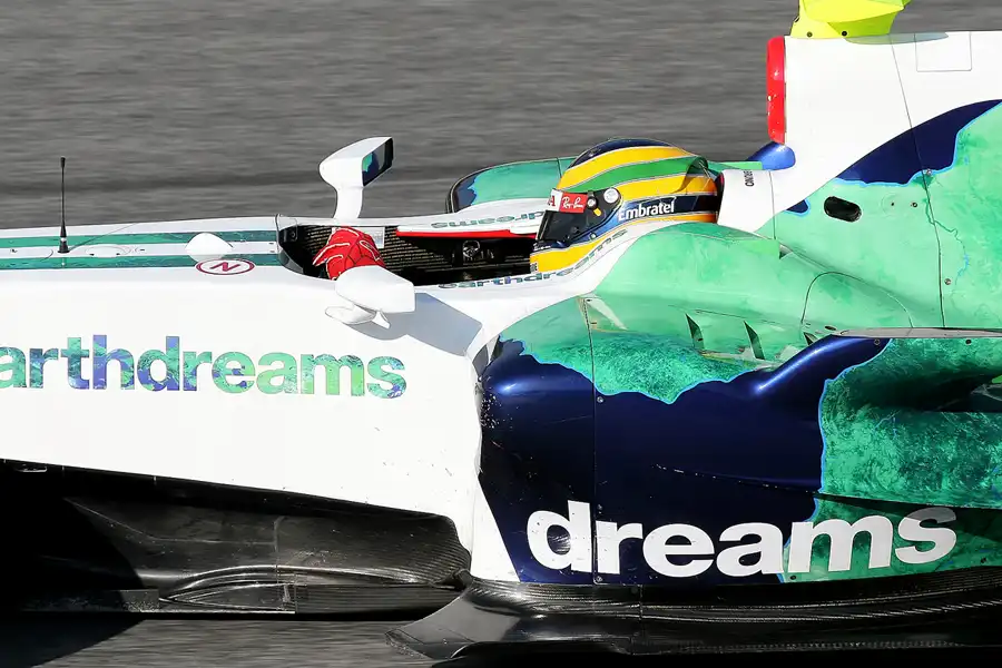 079 | 2008 | Barcelona | Honda RA108 | Bruno Senna | © carsten riede fotografie