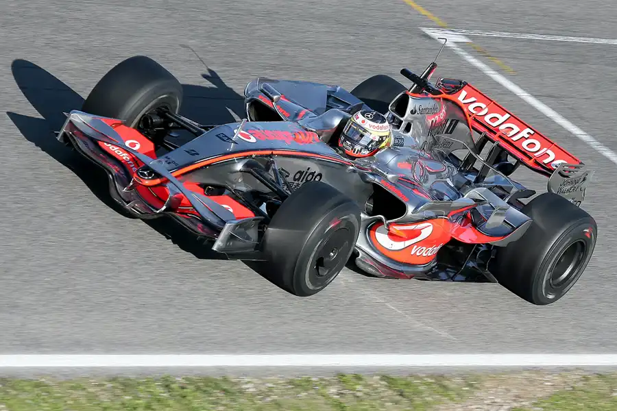 095 | 2008 | Barcelona | McLaren-Mercedes Benz MP4-23K | Pedro De La Rosa | © carsten riede fotografie