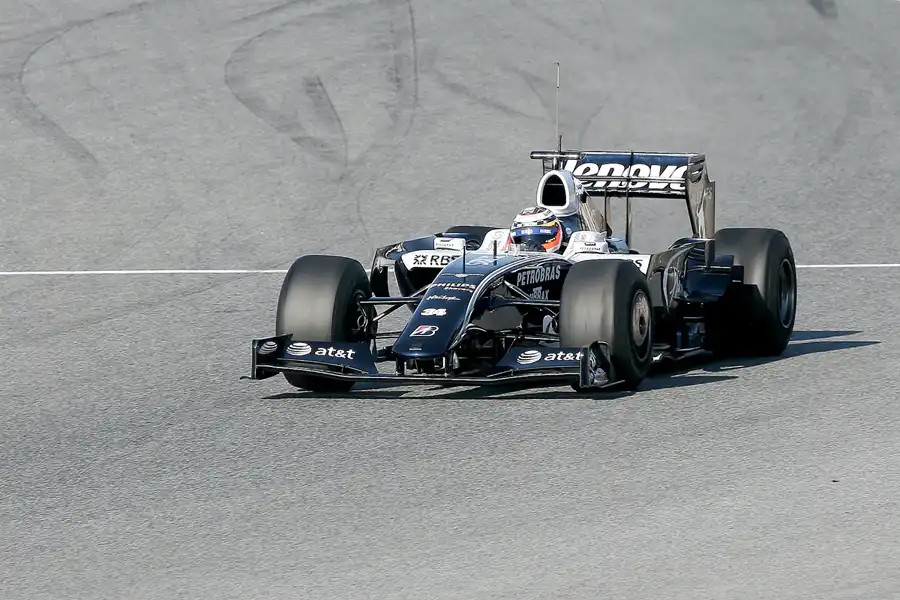 148 | 2008 | Barcelona | Williams-Toyota FW30B | Nico Hülkenberg | © carsten riede fotografie