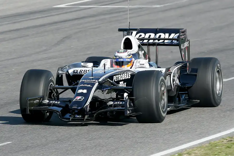 150 | 2008 | Barcelona | Williams-Toyota FW30B | Nico Hülkenberg | © carsten riede fotografie