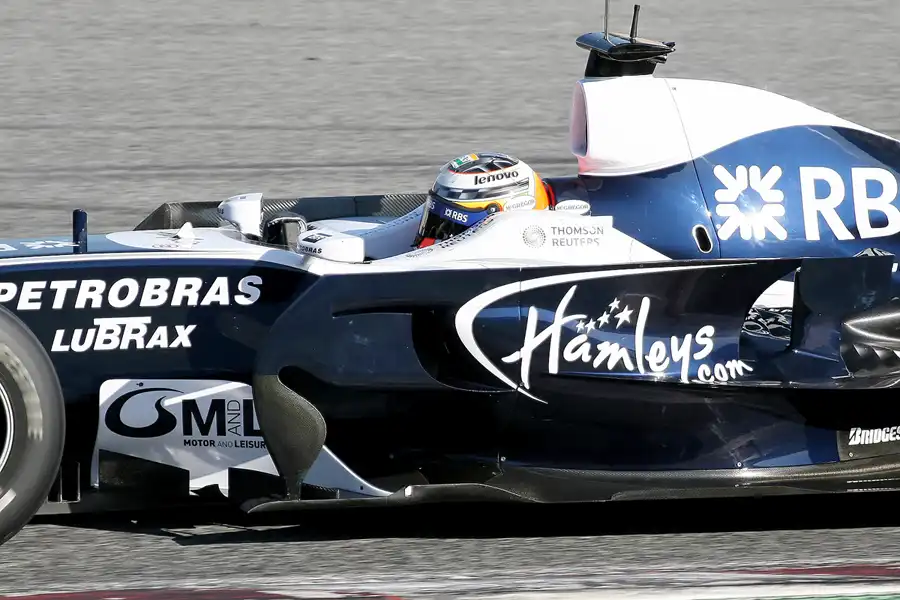152 | 2008 | Barcelona | Williams-Toyota FW30B | Nico Hülkenberg | © carsten riede fotografie