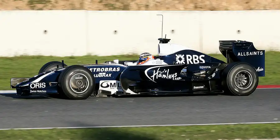 153 | 2008 | Barcelona | Williams-Toyota FW30B | Nico Hülkenberg | © carsten riede fotografie