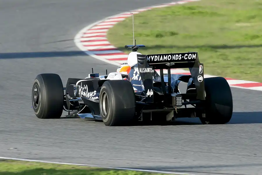 155 | 2008 | Barcelona | Williams-Toyota FW30B | Nico Hülkenberg | © carsten riede fotografie