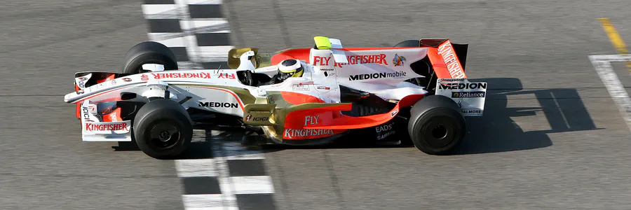 039 | 2008 | Barcelona | Force India-Ferrari VJM01 | Pedro De La Rosa | © carsten riede fotografie