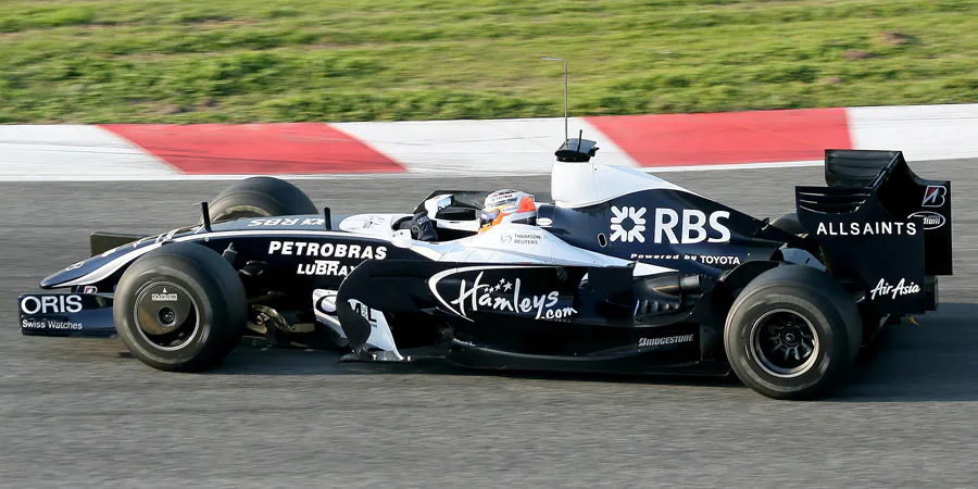157 | 2008 | Barcelona | Williams-Toyota FW30B | Nico Hülkenberg | © carsten riede fotografie