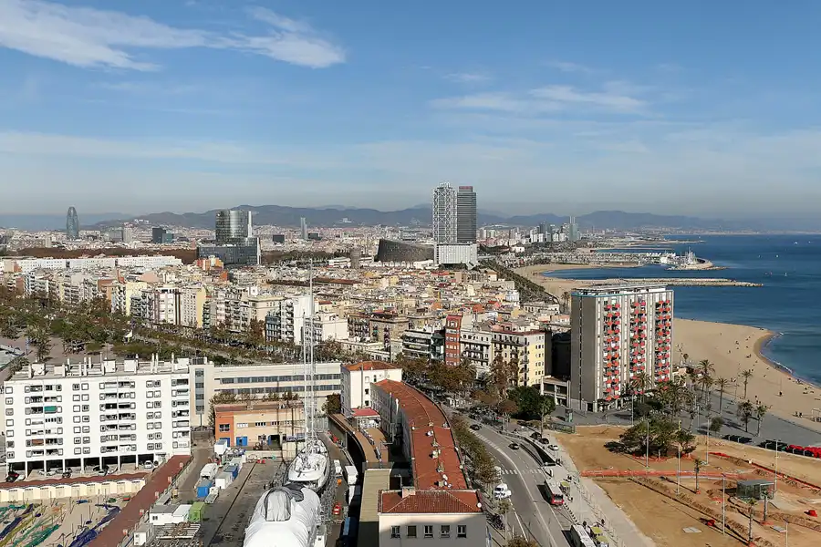 054 | 2008 | Barcelona | Blick aus Transbordador Aeri | © carsten riede fotografie