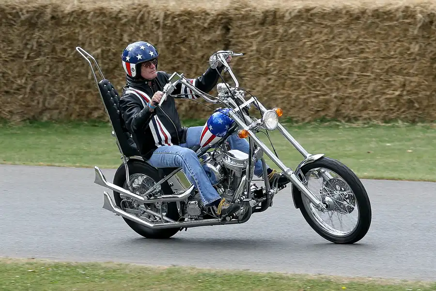 145 | 2009 | Goodwood | Festival Of Speed | Easy Rider Peter Fonda | © carsten riede fotografie