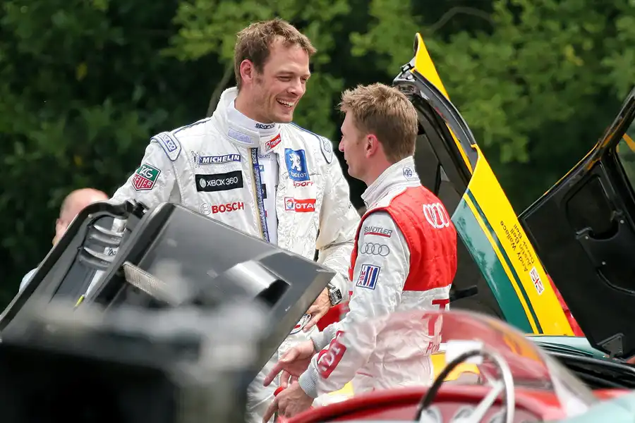 094 | 2009 | Goodwood | Festival Of Speed | Alex Wurz + Allan McNish | © carsten riede fotografie