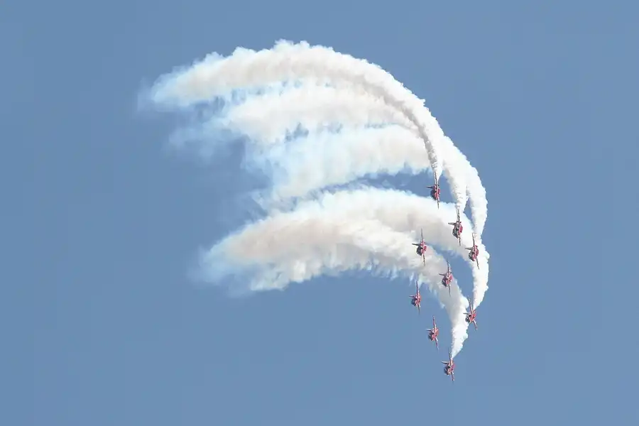 113 | 2009 | Goodwood | Festival Of Speed | Red Arrows Air Display | © carsten riede fotografie