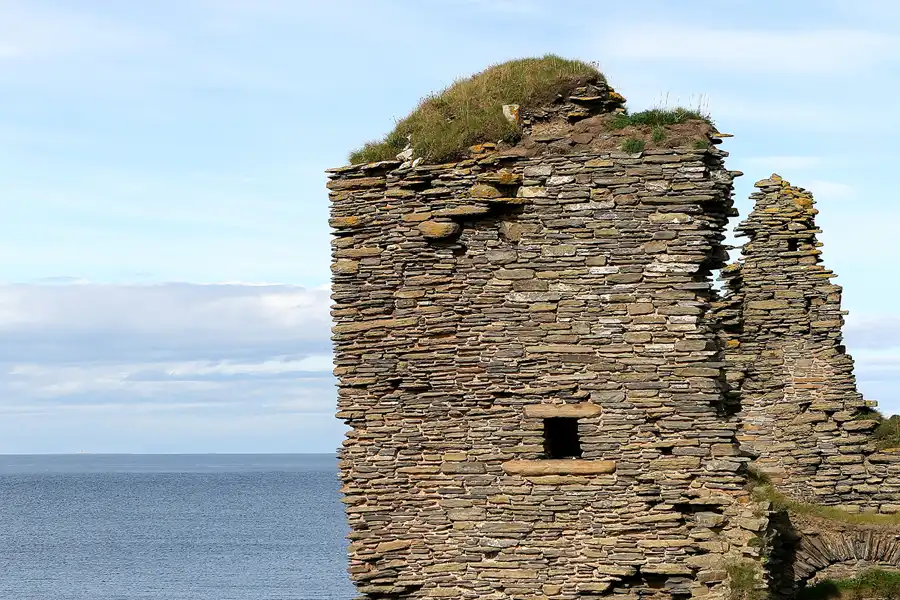 055 | 2009 | Highlands Route A99 | Noss Head – Castle Sinclair Girnigoe | © carsten riede fotografie