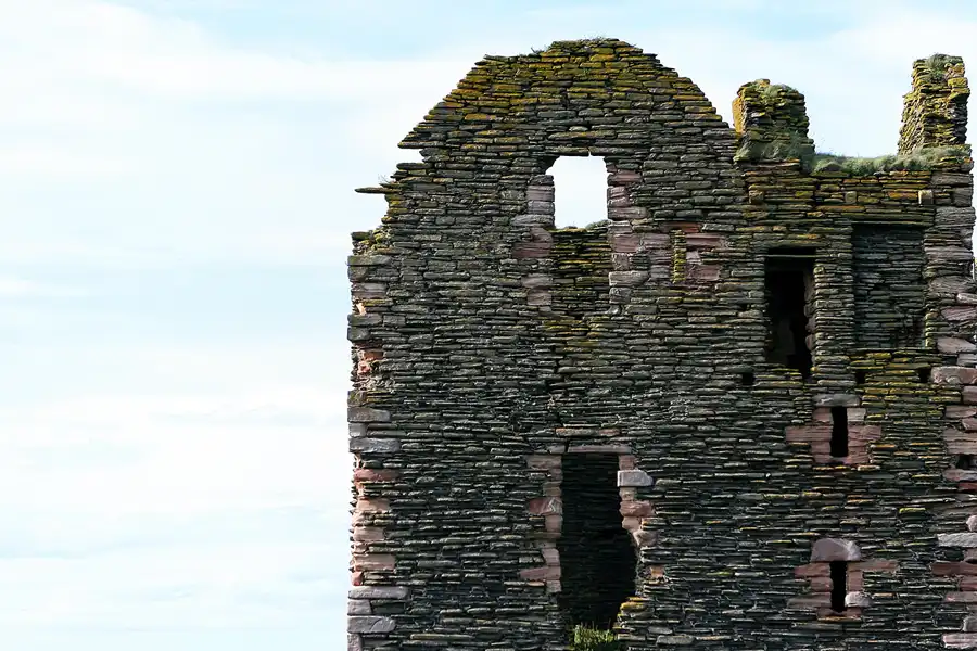 056 | 2009 | Highlands Route A99 | Noss Head – Castle Sinclair Girnigoe | © carsten riede fotografie