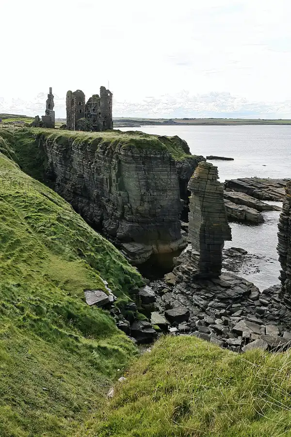 057 | 2009 | Highlands Route A99 | Noss Head – Castle Sinclair Girnigoe | © carsten riede fotografie