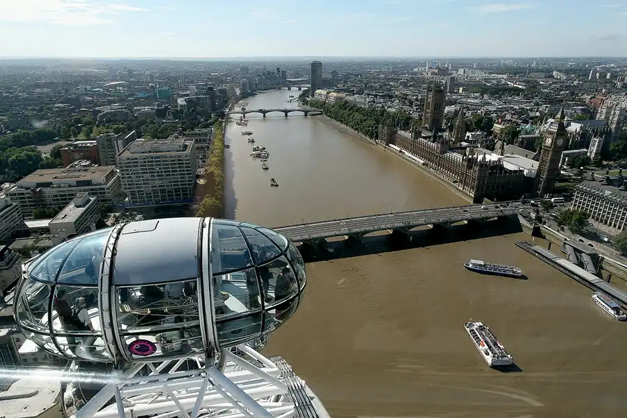 043 | 2009 | London | Blick aus dem London Eye | © carsten riede fotografie