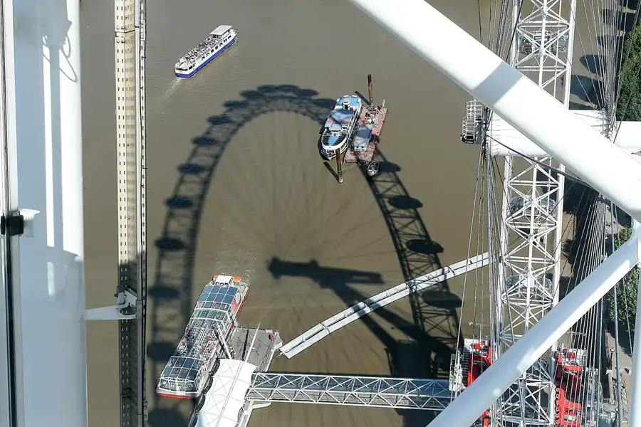044 | 2009 | London | Blick aus dem London Eye | © carsten riede fotografie