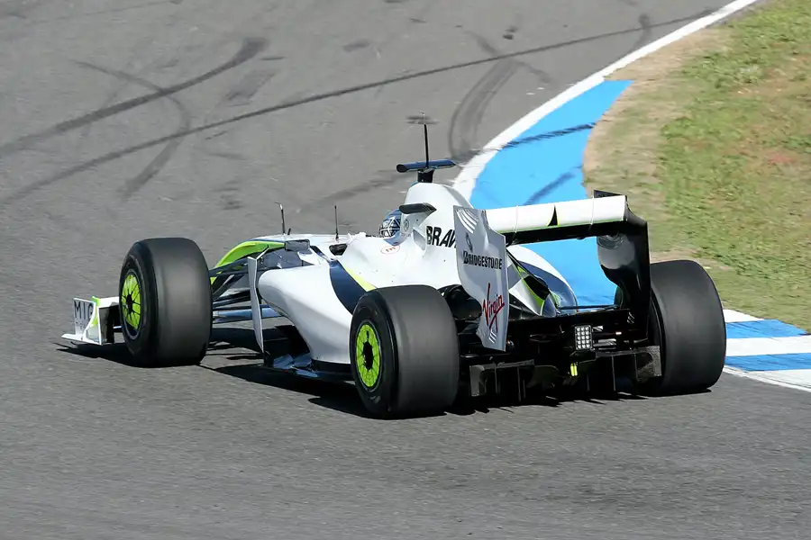 022 | 2009 | Jerez De La Frontera | Brawn-Mercedes Benz BGP001 | Mike Conway | © carsten riede fotografie