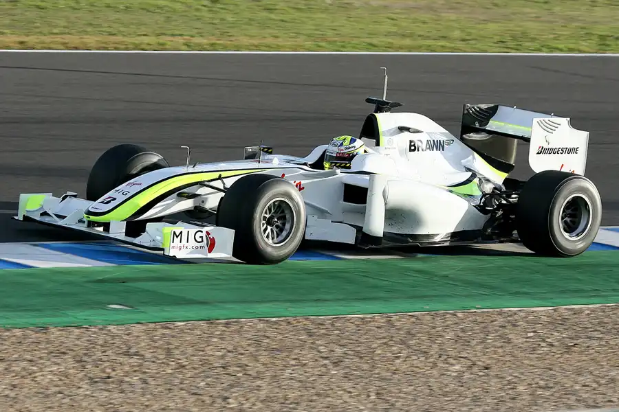 035 | 2009 | Jerez De La Frontera | Brawn-Mercedes Benz BGP001 | Marcus Ericsson | © carsten riede fotografie