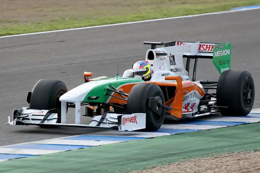 075 | 2009 | Jerez De La Frontera | Force India-Mercedes Benz VJM02 | Paul Di Resta | © carsten riede fotografie