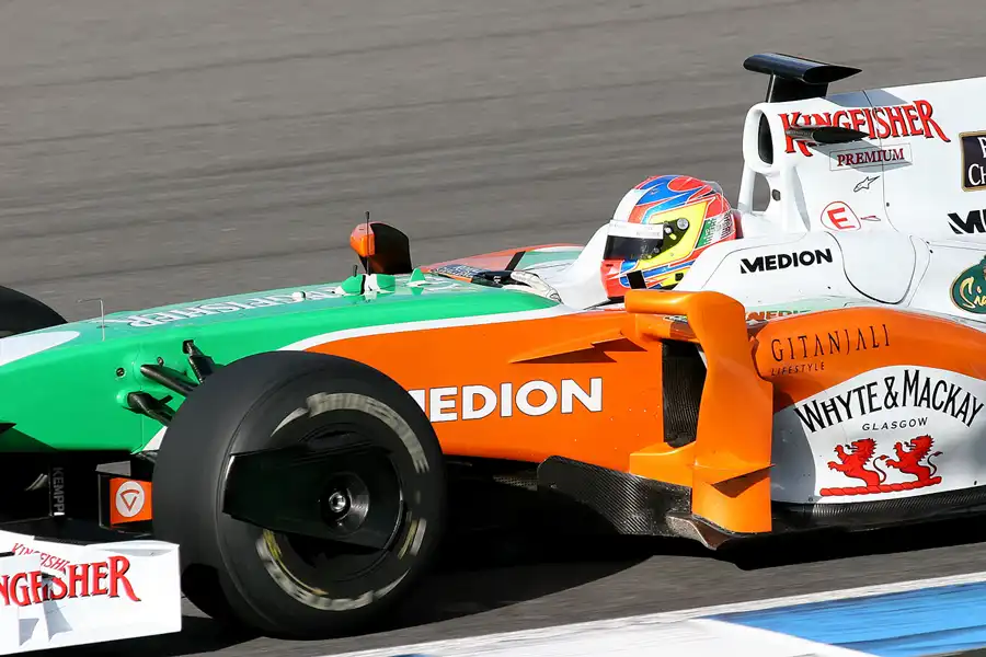 078 | 2009 | Jerez De La Frontera | Force India-Mercedes Benz VJM02 | Paul Di Resta | © carsten riede fotografie