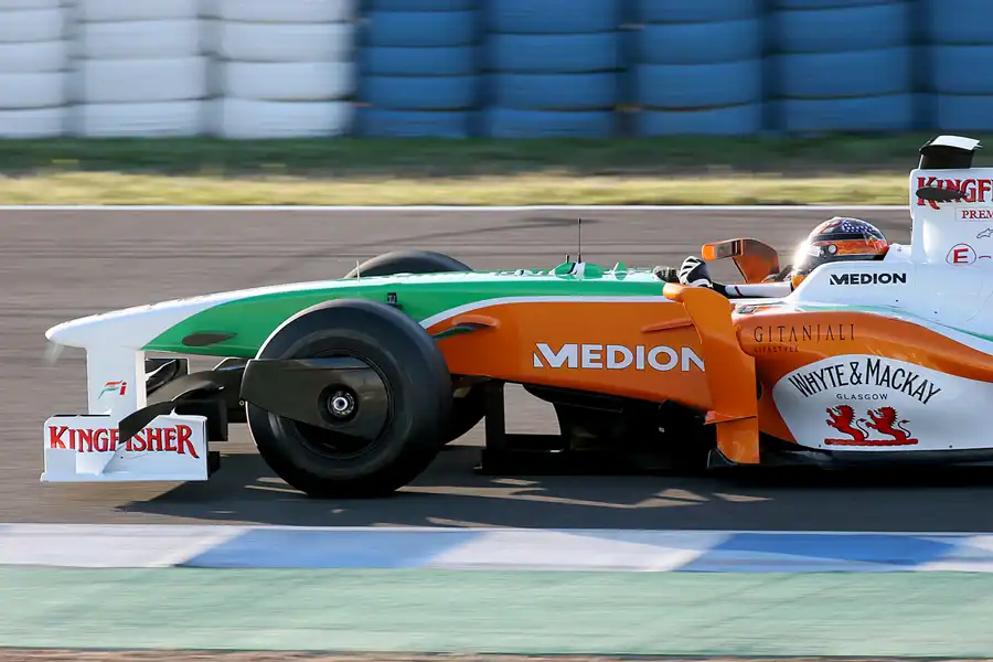 081 | 2009 | Jerez De La Frontera | Force India-Mercedes Benz VJM02 | John R. Hildebrand | © carsten riede fotografie