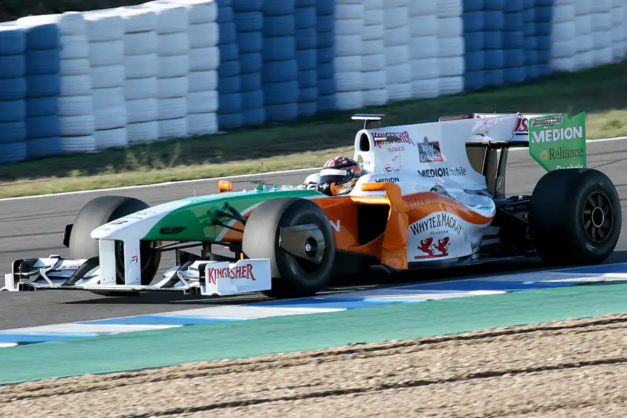 082 | 2009 | Jerez De La Frontera | Force India-Mercedes Benz VJM02 | John R. Hildebrand | © carsten riede fotografie
