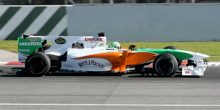 045 | 2010 | Barcelona | Force India-Mercedes Benz VJM03 | Vitantonio Liuzzi | © carsten riede fotografie