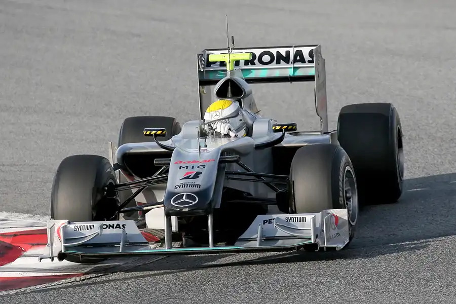 092 | 2010 | Barcelona | Mercedes Benz W01 | Nico Rosberg | © carsten riede fotografie