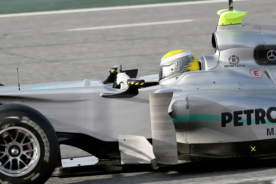 093 | 2010 | Barcelona | Mercedes Benz W01 | Nico Rosberg | © carsten riede fotografie