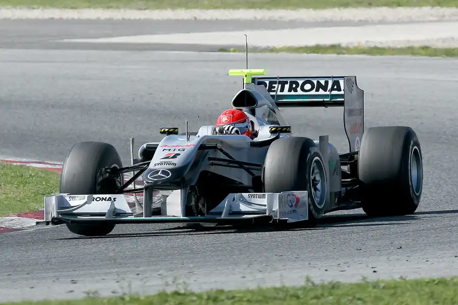 106 | 2010 | Barcelona | Mercedes Benz W01 | Michael Schumacher | © carsten riede fotografie