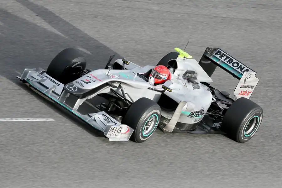109 | 2010 | Barcelona | Mercedes Benz W01 | Michael Schumacher | © carsten riede fotografie