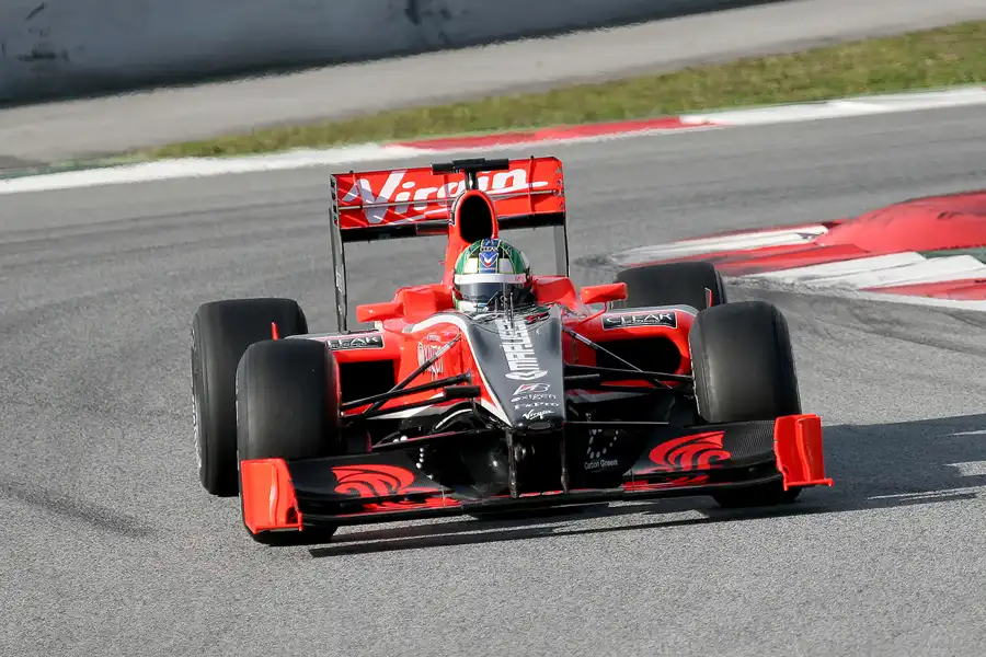 168 | 2010 | Barcelona | Virgin-Cosworth VR-01 | Lucas Di Grassi | © carsten riede fotografie