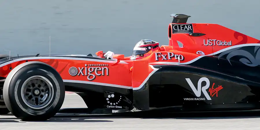 175 | 2010 | Barcelona | Virgin-Cosworth VR-01 | Timo Glock | © carsten riede fotografie