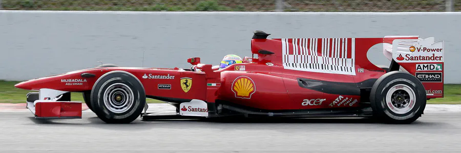 034 | 2010 | Barcelona | Ferrari F10 | Felipe Massa | © carsten riede fotografie