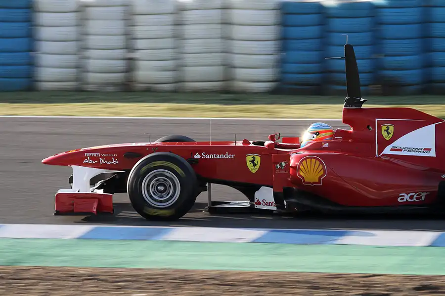 001 | 2011 | Jerez De La Frontera | Ferrari 150° Italia | Fernando Alonso | © carsten riede fotografie