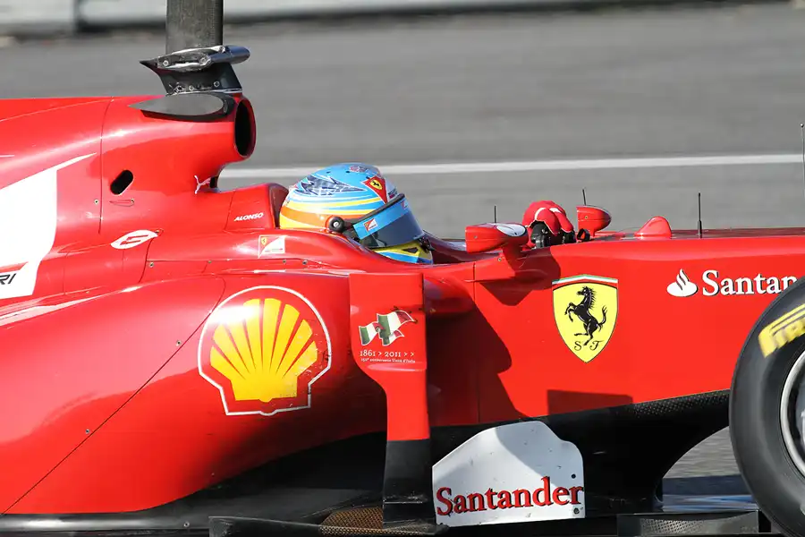 002 | 2011 | Jerez De La Frontera | Ferrari 150° Italia | Fernando Alonso | © carsten riede fotografie