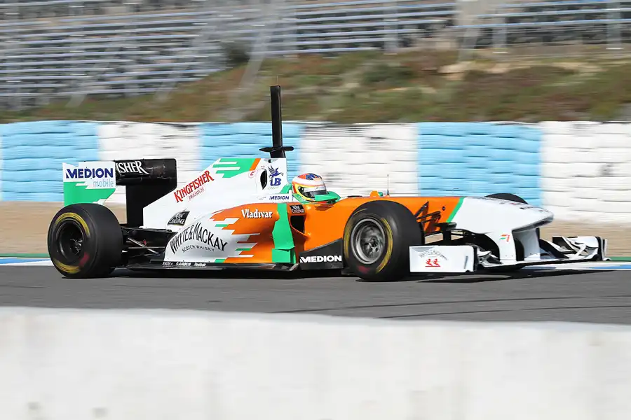 023 | 2011 | Jerez De La Frontera | Force India-Mercedes Benz VJM04 | Paul Di Resta | © carsten riede fotografie