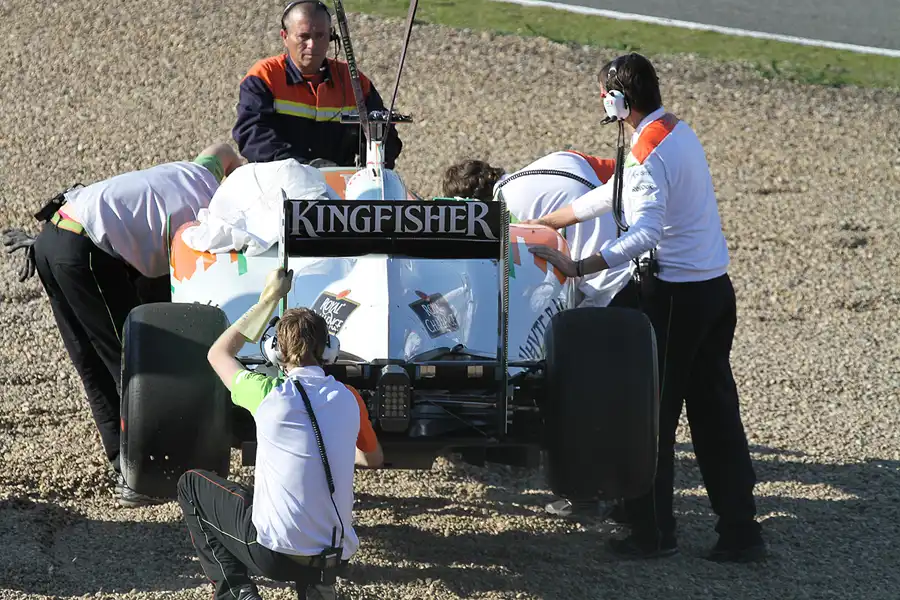 026 | 2011 | Jerez De La Frontera | Force India-Mercedes Benz VJM04 | Paul Di Resta | © carsten riede fotografie